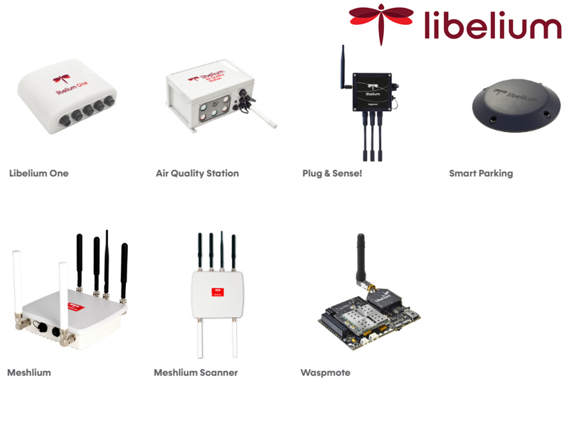 画像:Libelium社製IoT開発プラットフォーム | 持続可能 産業 農業 環境 IoT  ソリューション