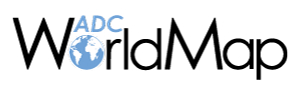 画像:【EOL】ADC WorldMap | 地名・人口・観光地・交通網などのデータベース