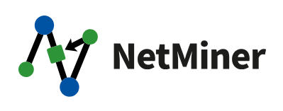 画像:NetMiner | ネットワークデータ 可視化 ソフトウェア