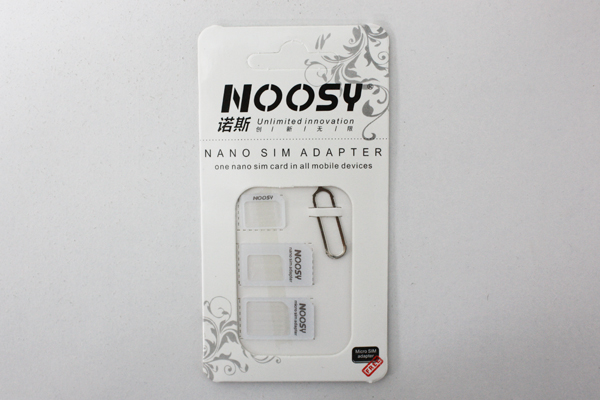 画像:NOOSY SIM Card Adapter | nano Micro 標準 SIMカード アダプタ