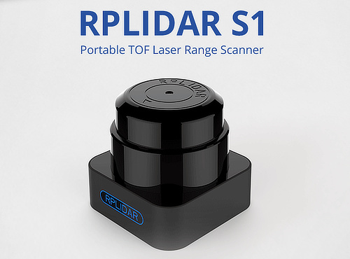画像:RPLIDAR S1 / RPLIDAR S2 | ToF方式 360° レーザースキャナ