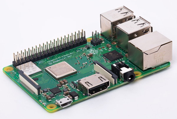 画像:Raspberry Pi 3 Model B+ | (2023年6月現在:国内正規代理店のご紹介)