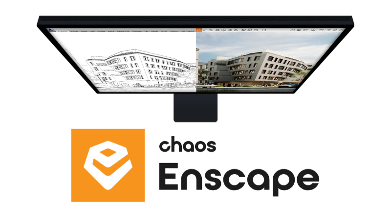 画像:Chaos Enscape | 建築ビジュアル化 設計 VR没入体験