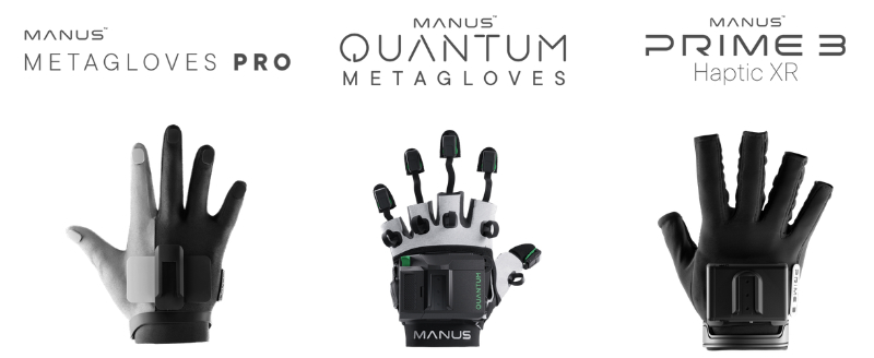 画像:Manus Gloves | モーションキャプチャ グローブ型 トラッキングデバイス