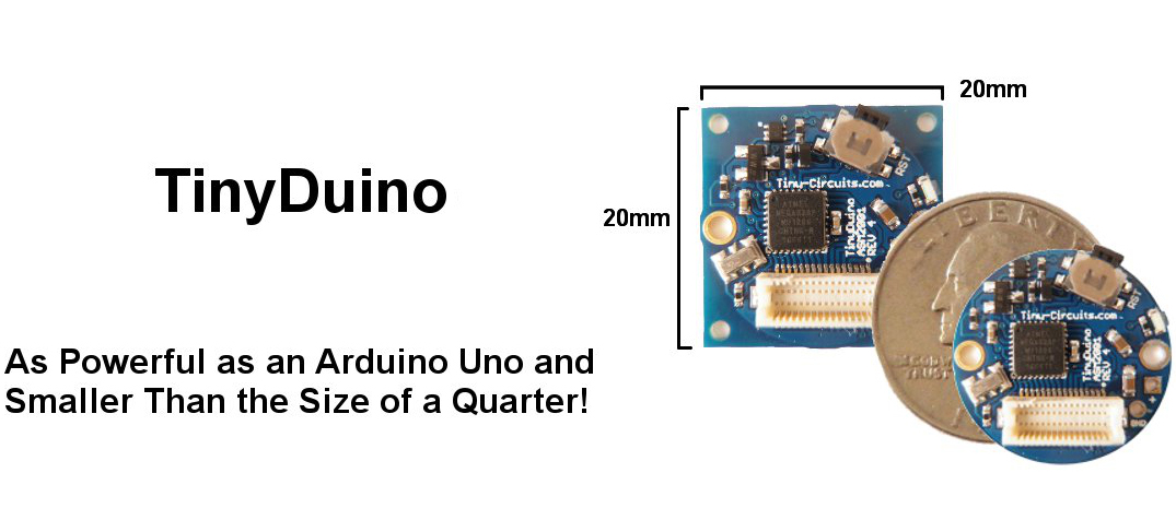 画像:TinyDuino | 超小型 Arduino 互換 ボード