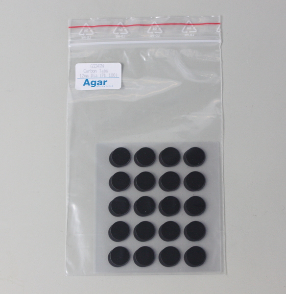 画像:LEIT ADHESIVE CARBON TABS | SEM（走査型電子顕微鏡）