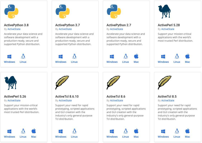 ActiveState Platform | ActiveState社製 言語 ディストリビューション 統合 プラットフォーム