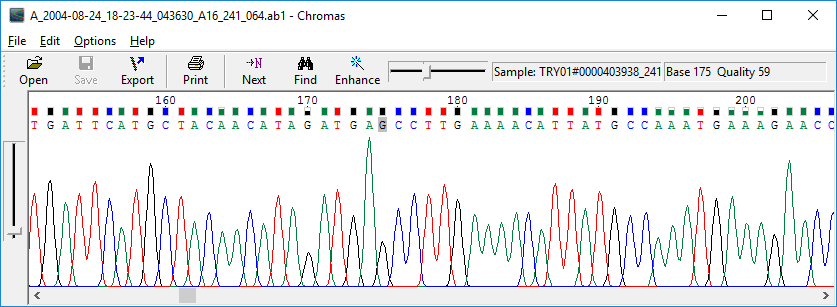 ChromasPro | Technelysium DNA配列解析