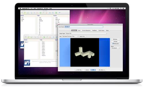 SuperLab | 認知科学研究 心理学 実験 ソフトウェア