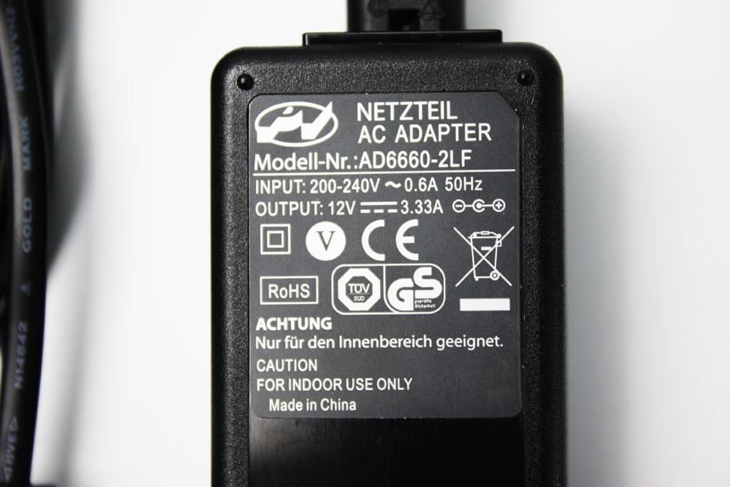 NETZTEIL AC ADAPTER AD6660-2LF | ヨーロッパ 規格 ACアダプタ    