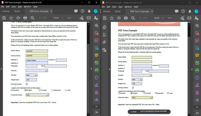 IronPDF for .NET / for Java | 開発者 .NET Java PDF ライブラリ