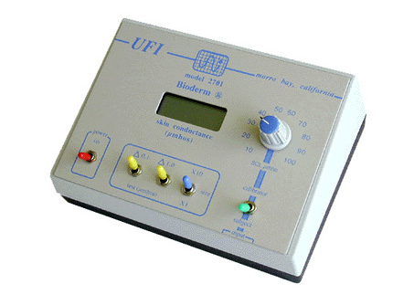 UFI Model 2701 BioDerm Skin Conductance Meter | 生体反応の解明 皮膚コンダクタンス