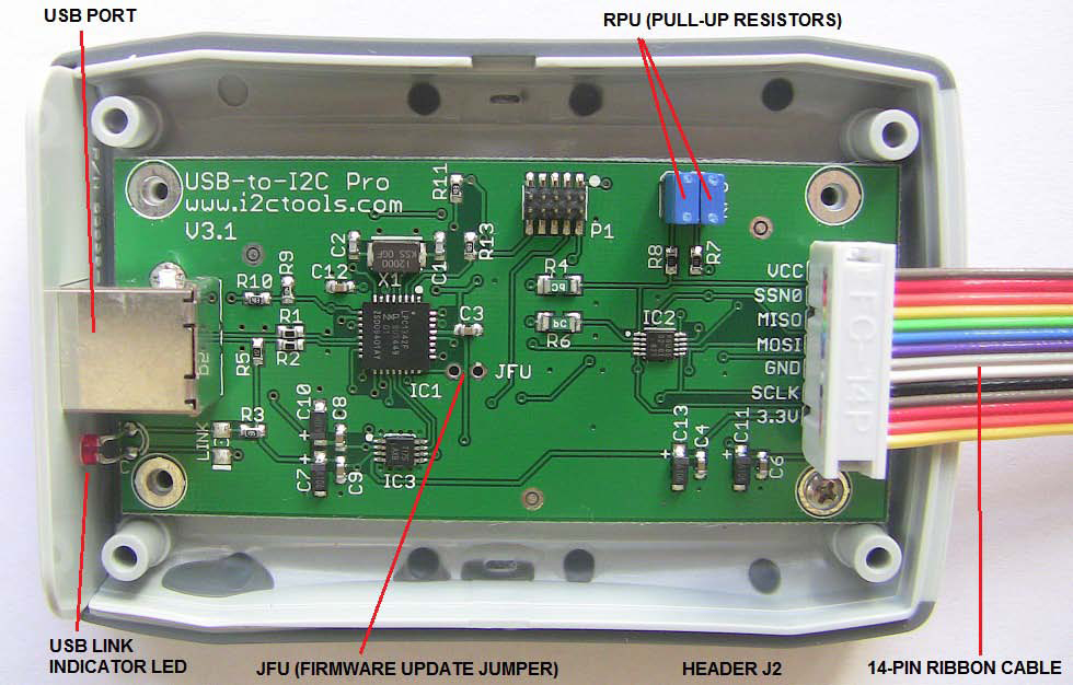 USB to I2C Professional | I2C/SPI インターフェース ツール    