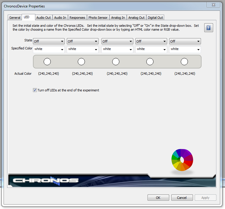 Chronos | Psychology Software Tools 反応入力 刺激呈示 応答反応