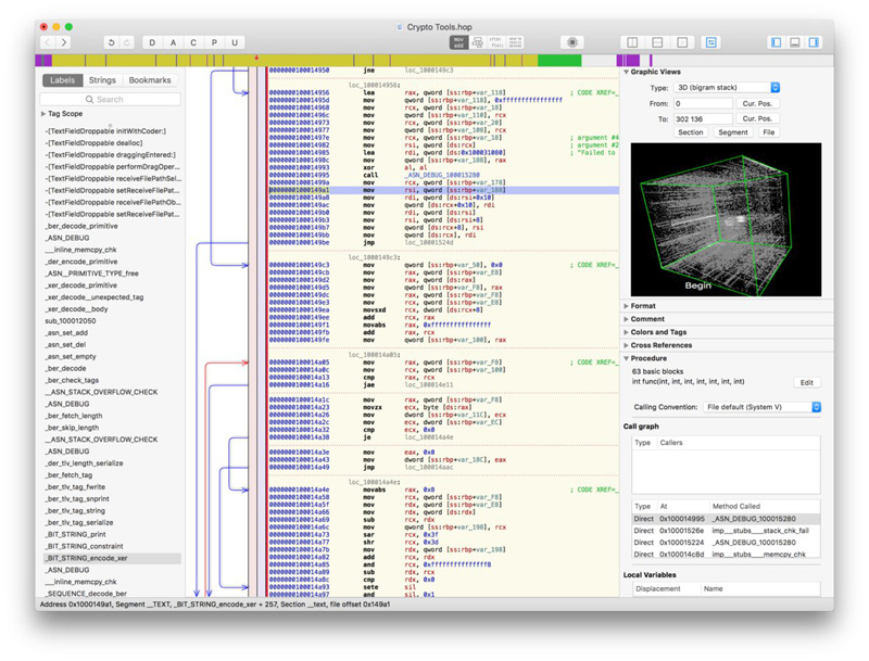 Hopper Disassembler | MacOS Linux リバースエンジニアリング ツール