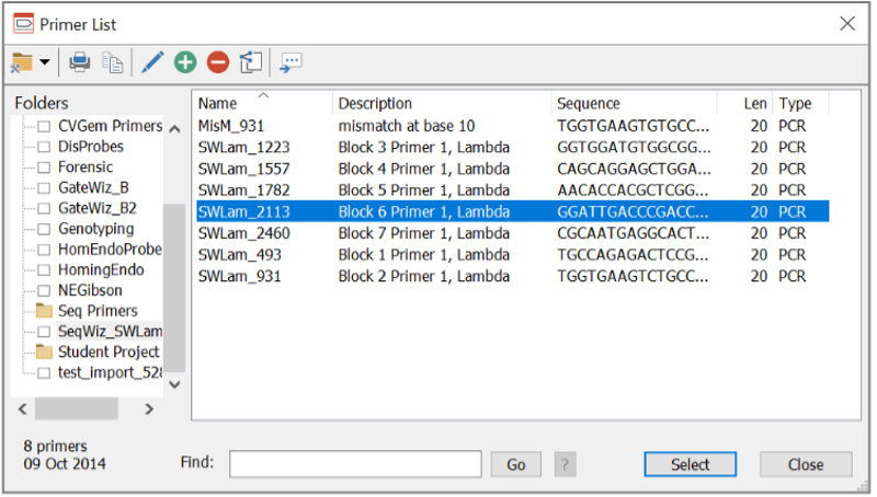 Clone Manager | 分子生物学 遺伝子研究 データ 管理 分析  ソフトウェア