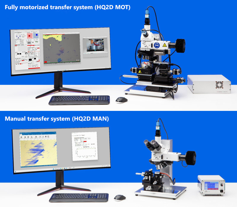 High Quality 2D Transfer Systems | 転写 2Dヘテロ構造 作成 システム