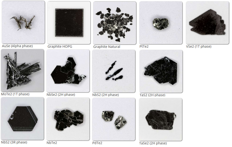 HQ Graphene社製品(グラフェン等のナノマテリアル) | 科学研究 必要 高純度 高品質 2D  単結晶