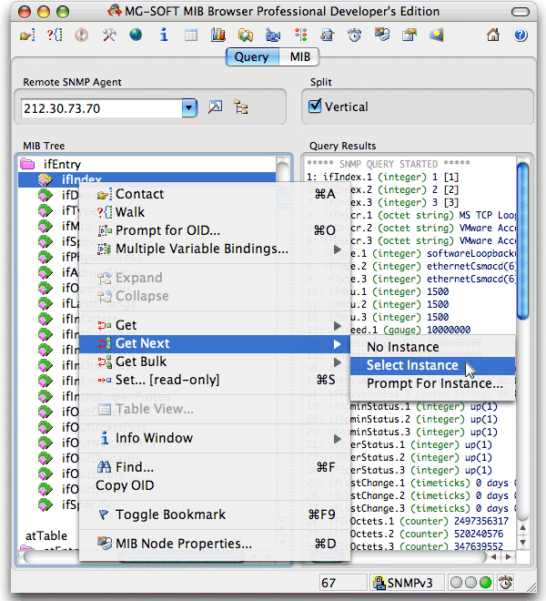 MIB Browser Professional | SNMP ブラウザ