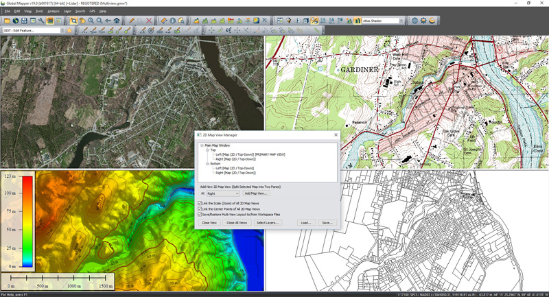 Global Mapper / Global Mapper Pro | GISデータ 処理 アプリケーション