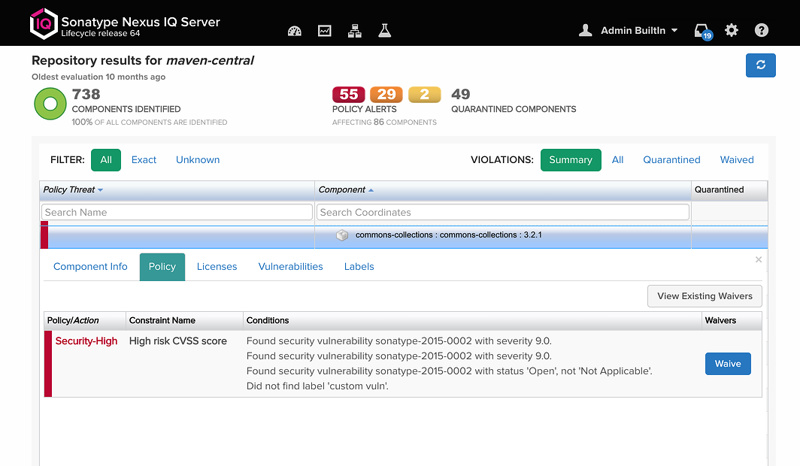 Sonatype Nexus Platform | DevSecOps 実現 自動化 ツール