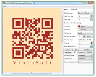 VintaSoft Barcode.NET SDK | バーコード リーダー ライター