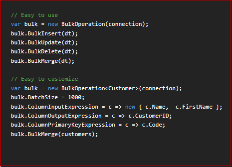 Entity Framework Extensions | EF Core 拡張機能