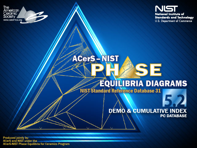 ACerSNIST Phase Equilibria Diagrams Database  | セラミックス 状態図 データベース