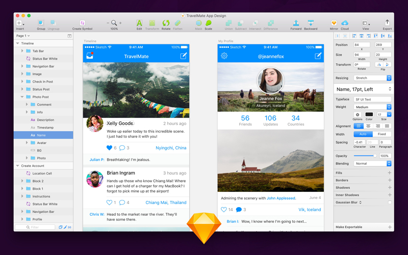 Sketch | Mac UIデザイン ツール
