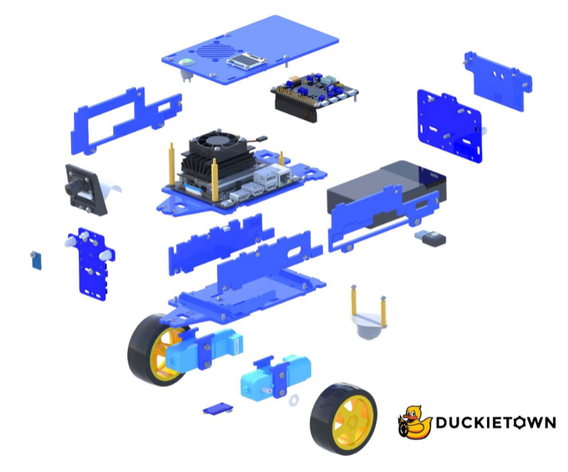 Duckietown | ロボット工学 学習 オープンソース AIカー