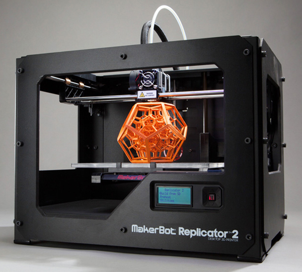 MakerBot Replicator 2 | 厚み0.1mmレイヤーの高品質印刷 パーソナル3Dプリンタ