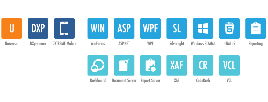 DevExpress 開発支援ツール | WinForms ASP.NET WPF Delphi C++