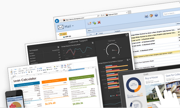 DevExpress 開発支援ツール | WinForms ASP.NET WPF Delphi C++