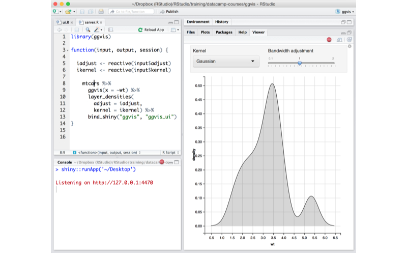 RStudio | 統計用プログラミング言語R 統合開発環境 IDE