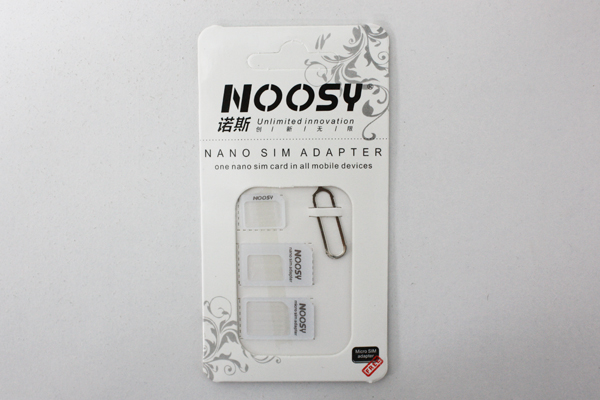 NOOSY SIM Card Adapter | nano Micro 標準 SIMカード アダプタ