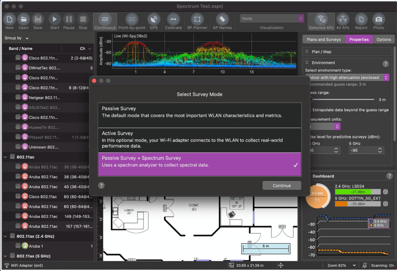 TamoGraph Site Survey | Wi-Fiサイト調査 RFモデリング