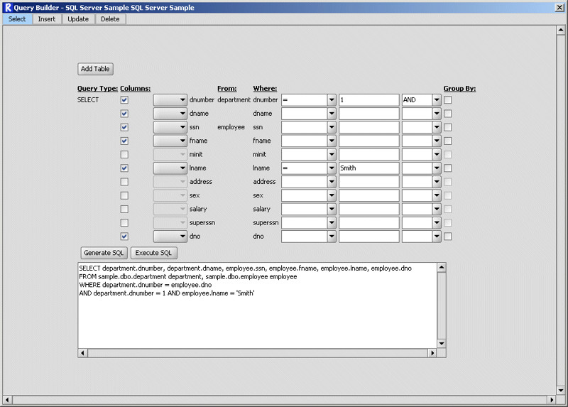 RazorSQL | Windows/Mac/Linux SQLクエリツール SQLエディタ    