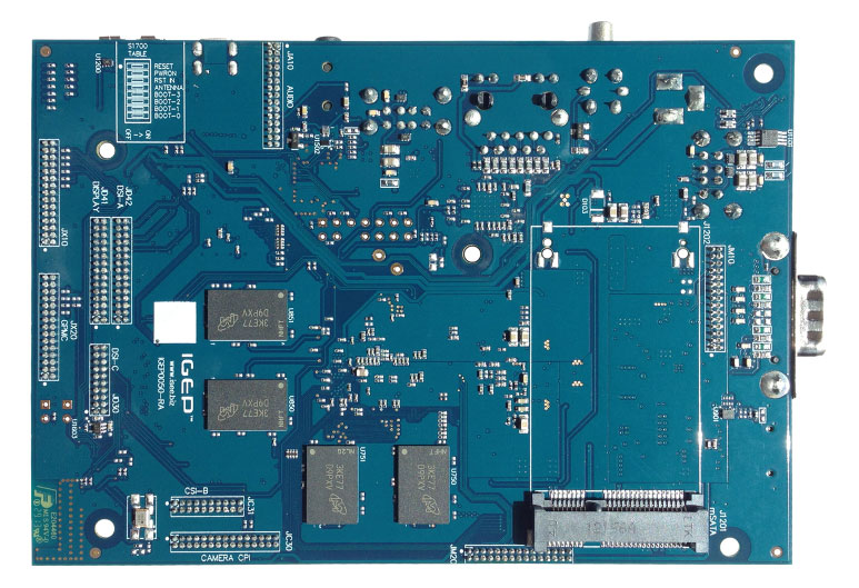 IGEPv5 OMAP5432 | スペインISEE社 産業用 小型 組み込みボード