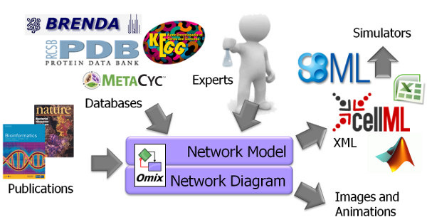 Omix | 代謝経路 モデリング 可視化 ツール