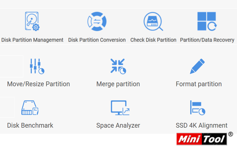 MiniTool Partition Wizard | ディスク管理 パーティション