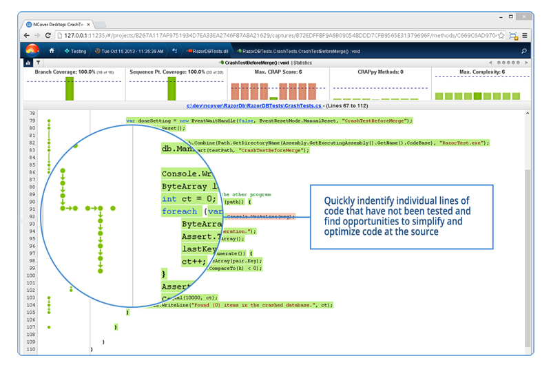 NCover Desktop | .NETコードカバレッジ 分析・可視化