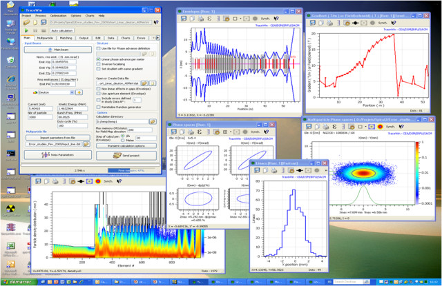 TraceWin / GenLinWin 等 | CEA/DACM software 製 加速器システムの設計 シミュレーション コード