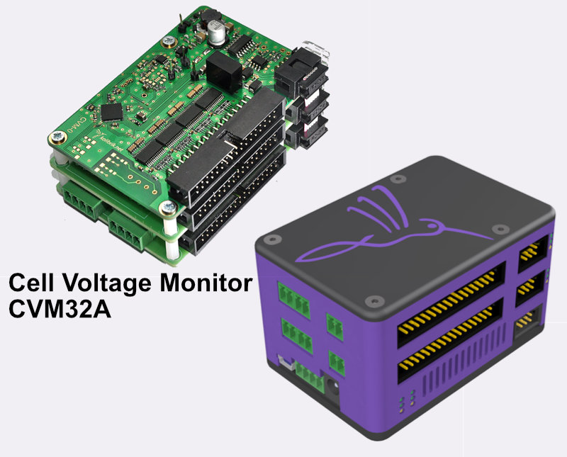 Cell Voltage Monitor CVM32A / CVM24P / TEVOMET | 水素燃料電池スタック 研究 応用 制御 ユニット