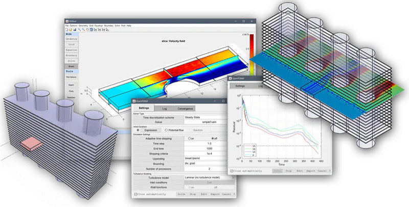 FEATool Multiphysics | 有限要素法 マルチフィジックス解析 OpenFOAM