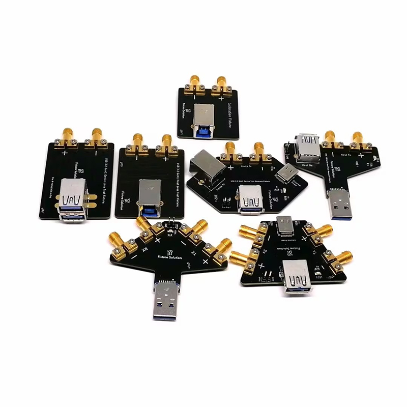 Fixture Solution FS-USB32-NC-SET USB 3.2 Gen1 Tx & Rx Test Fixtures for non-Type-C® products – FULL Bundle