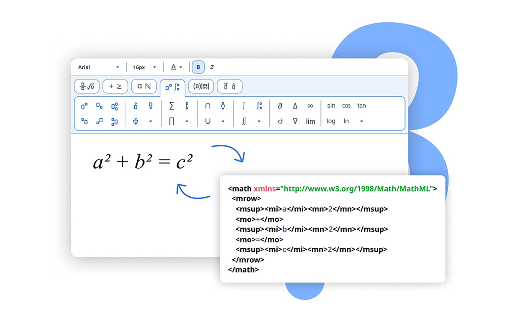 Wiris MathType for HTML Editors