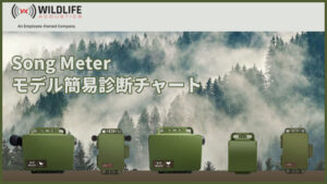 Song Meterモデル簡易診断チャート 音で探る生物多様性